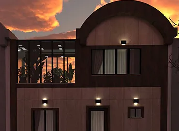 Cihandoga Facade Night