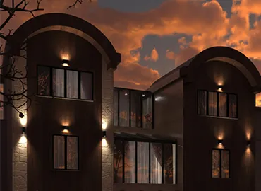 Cihandoga Facade Night Back