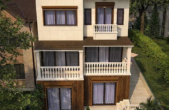 Sardunia Facade Right