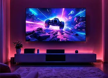Gaming TV Wall
